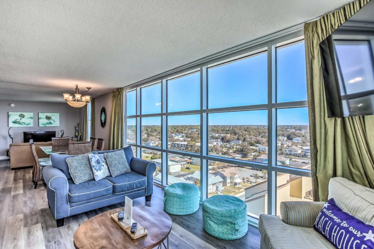 Chic North Myrtle Beach Condo Beach Front! Exterior foto