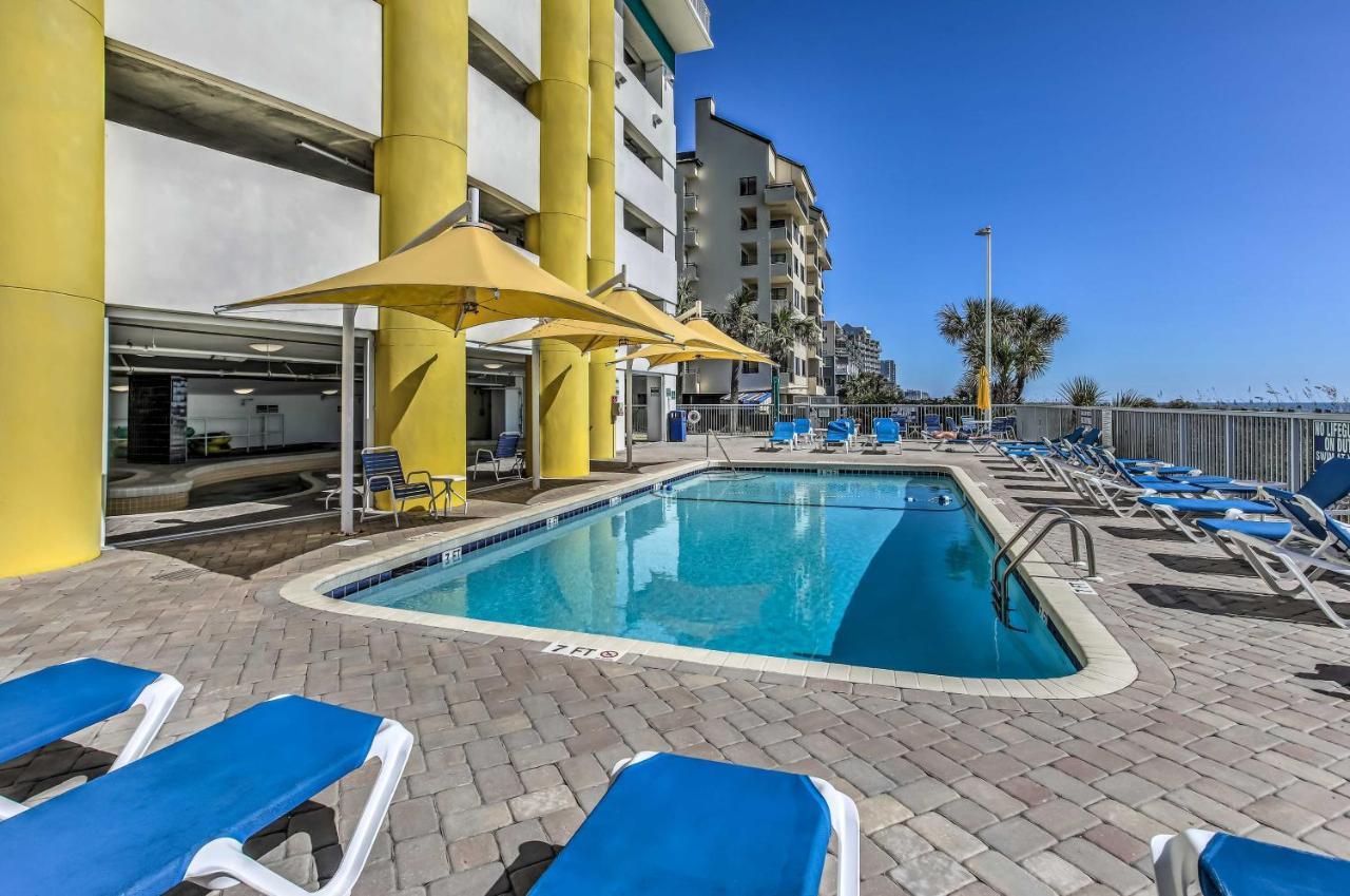 Chic North Myrtle Beach Condo Beach Front! Exterior foto
