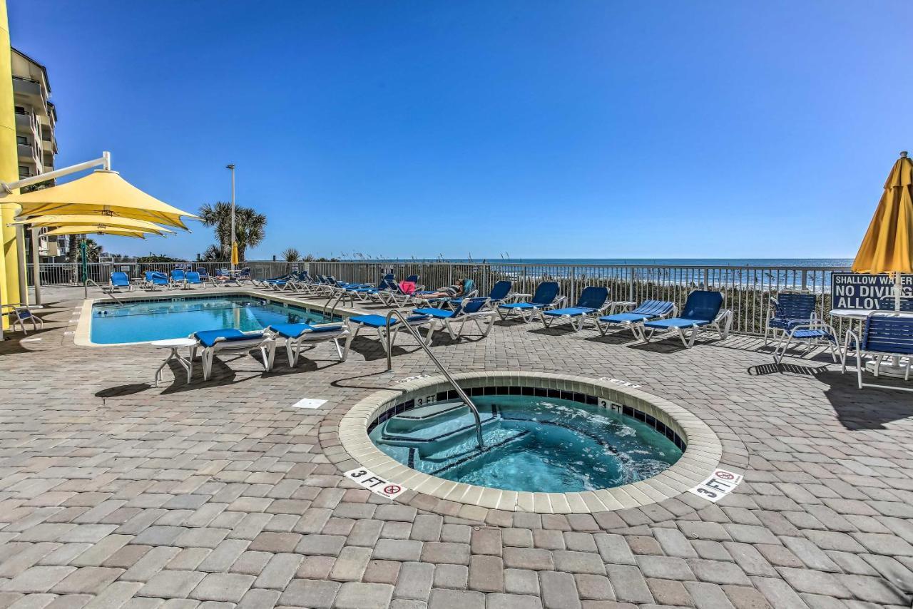 Chic North Myrtle Beach Condo Beach Front! Exterior foto