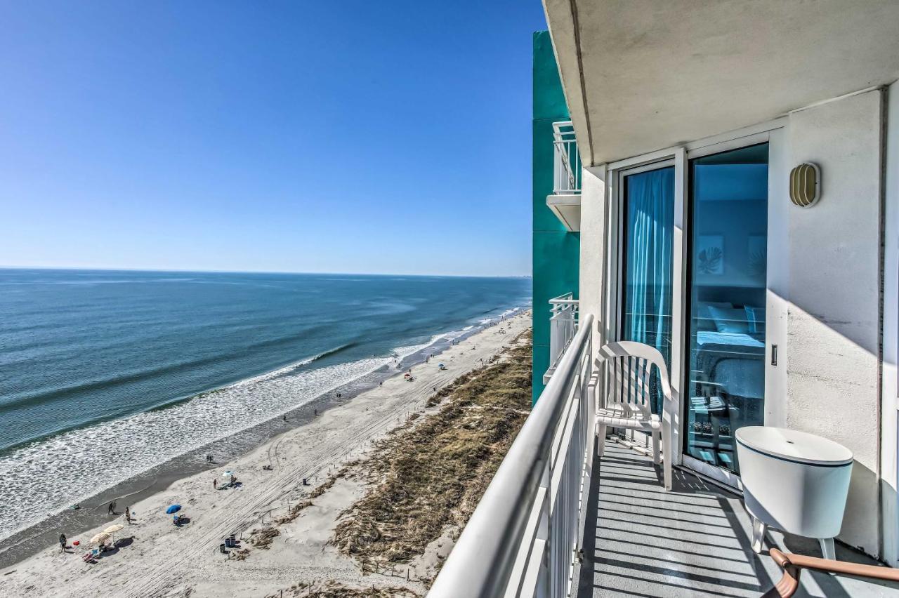 Chic North Myrtle Beach Condo Beach Front! Exterior foto